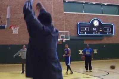 Γκόλντεν Στέιτ Ουόριορς: Ο Τζάκσον… κέρδισε τον Κάρι σε διαγωνισμό τριπόντων! (video)