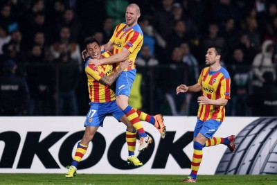 «Καθάρισε» η Βαλένθια, 3-0 τη Λουντογκόρετς