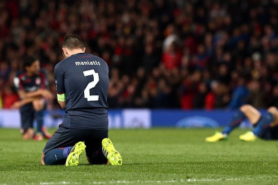 Μάντσεστερ Γιουνάιτεντ-Ολυμπιακός: Το κλάμα του αρχηγού (photos)