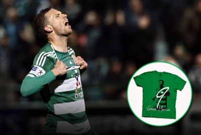 Παναθηναϊκός: «Πράσινη» τρέλα για Μπεργκ (photos+videos)