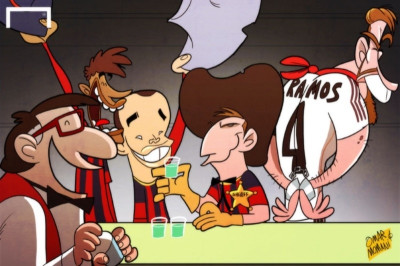 Ο… σερίφης Μέσι και η σύλληψη του Ράμος! (photo)