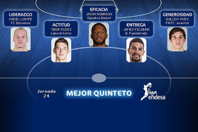 Μπαρτσελόνα: Στην καλύτερη πεντάδα ο Λάμπε (video)