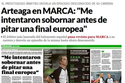 Αρτεάγκα: «Προσπάθησαν να με δωροδοκήσουν»