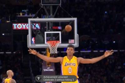 Λος Άντζελες Λέικερς: Πανηγύρισε… άστοχο τρίποντο ο Γιανγκ (video)