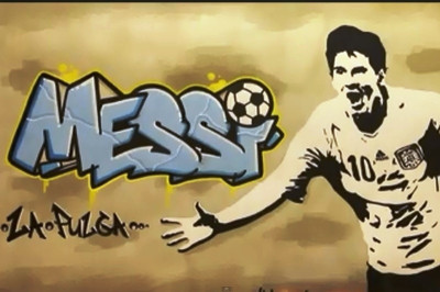 Αργεντινή: Το graffiti του Μέσι (video)
