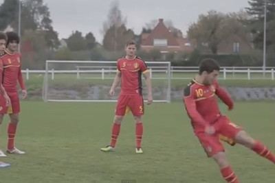 Βέλγιο: Μας πετάει την μπάλα στα... μούτρα ο Αζάρ! (video)