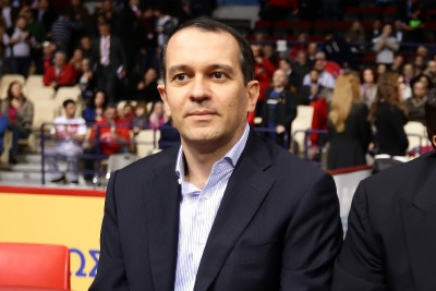 Ολυμπιακός: Παρών στο ΣΕΦ και ο Αγγελόπουλος