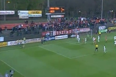 Ουγγαρία: Κόρνερ ψηλότερα και από τα... περιστέρια! (video)