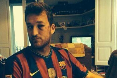 Μπαρτσελόνα: Οπαδός «ξυλοκοπήθηκε» από την αστυνομία (photos)