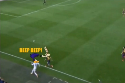 Ρεάλ Μαδρίτης: Το γκολ του Μπέιλ από τον... Μπιπ Μπιπ! (video)