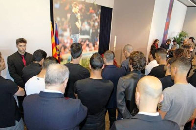 Μπαρτσελόνα: Το αντίο στον Τίτο (photos)