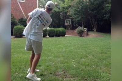 Απίστευτη... διασταύρωση: Μπάσκετ, γκολφ και... αμερικανικό ποδόσφαιρο! (video)