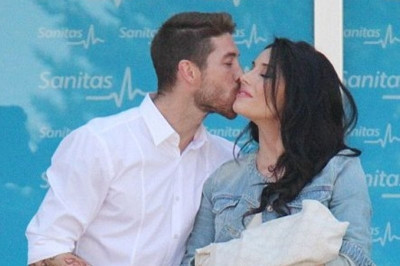 Ρεάλ Μαδρίτης: Έδειξε γυναίκα και νεογέννητο μωρό ο Ράμος (photos+video)