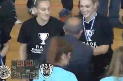 ΠΑΟΚ: Κυπελλούχες Ελλάδας οι «ασπρόμαυρες» (video)