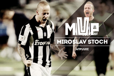 ΠΑΟΚ: MVP Απριλίου ο Στοχ