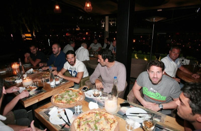 Παναθηναϊκός: Το γεύμα του πόλο (photos)