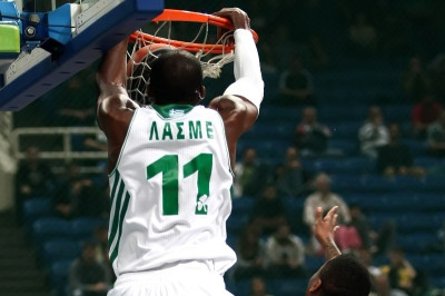 Παναθηναϊκός: Το θεαματικό alley oop Λάσμε - Ούκιτς (video)