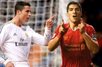 Χρυσό Παπούτσι: Μοιρασιά για Σουάρεζ και Ρονάλντο (videos)