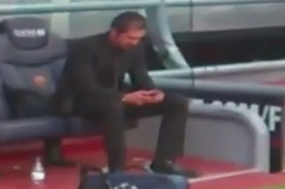 Ατλέτικο: Το πρώτο πράγμα που έκανε ο Σιμεόνε για τον τίτλο (video)