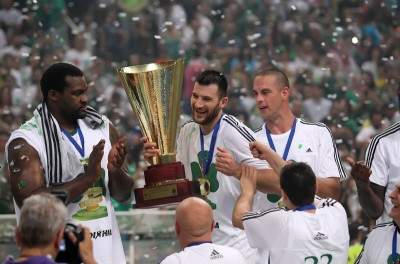 Παναθηναϊκός: Το πανηγύρισε και το ζεύγος Γκουίν! (photos)