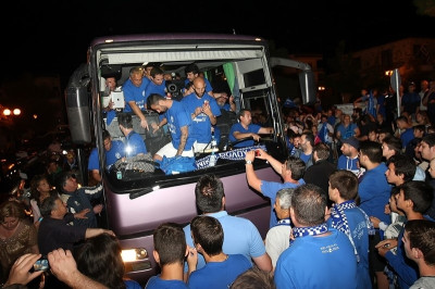 Νίκη Βόλου: Αποθέωση για τους «ήρωες» (photos)