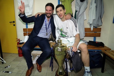 Παναθηναϊκός: Η αγκαλιά και το φιλί Διαμαντίδη – Αλβέρτη (photos)