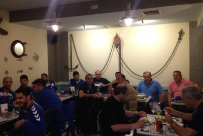 Εθνική Χάντμπολ Ανδρών: Δείπνο από τον πρόεδρο ενόψει Σκοπίων (photos)