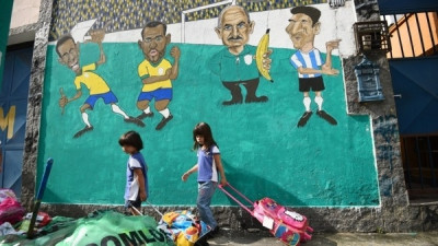 Παγκόσμιο Κύπελλο Ποδοσφαίρου: Ζωγράφοι της μπάλας (photos)