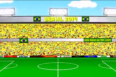 Βραζιλία – Κροατία: Το πέναλτι του Νεϊμάρ σε cartoon (video)