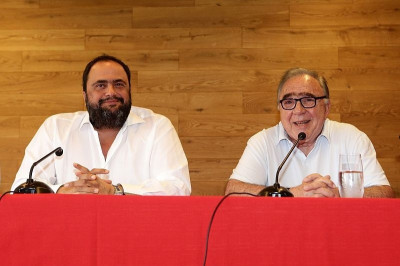 Ολυμπιακός: Παρουσία Μαρινάκη, Κόκκαλη το συνέδριο της Θύρας 7 (photos+video)