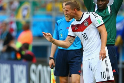 Μουντιάλ 2014: Η selfie της Μέρκελ με τον Ποντόλσκι! (tweet)