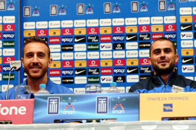 Εθνική Ελλάδας: Τα κλικ της συνέντευξης Τύπου (photo)