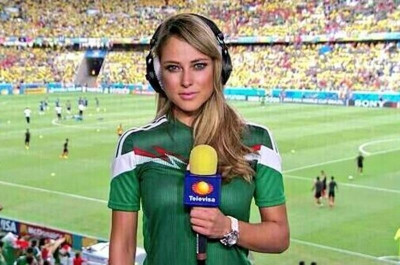 Μουντιάλ 2014: Η Μεξικανή ρεπόρτερ που... τρελαίνει τους άνδρες! (photos+videos)