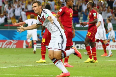 Γερμανία - Γκάνα: Πρώτος σκόρερ μαζί με Ρονάλντο ο Κλόζε (photos+videos)