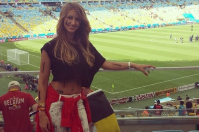 Μουντιάλ 2014: Αναστατώνουν οι γυναίκες των Βέλγων! (photos)
