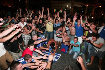 Ελλάδα – Ακτή Ελεφαντοστού: Όλοι στους δρόμους! (photos)