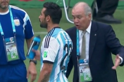 Παγκόσμιο Κύπελλο Ποδοσφαίρου 2014: Μπουγέλωσε τον Σαμπέγια ο Λαβέτσι! (video)