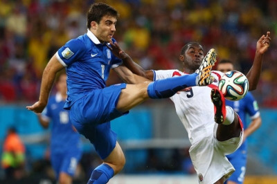 Κόστα Ρίκα – Ελλάδα: Το γκολ του Σωκράτη! (video)