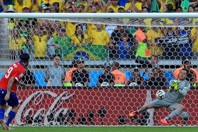 Παγκόσμιο Κύπελλο Ποδοσφαίρου - Φάση των 16: Τατουάζ το δοκάρι με Βραζιλία Χιλιανός παίκτης! (photo)