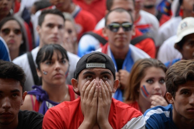 Παγκόσμιο Κύπελλο Ποδοσφαίρου: Θλίψη αλλά και υπερηφάνεια για τους «τίκος»(phootos)