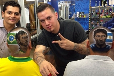 Παγκόσμιο Κύπελλο Ποδοσφαίρου - Ημιτελικοί: Απίστευτα κουρέματα... Νεϊμάρ και Μέσι! (photos)