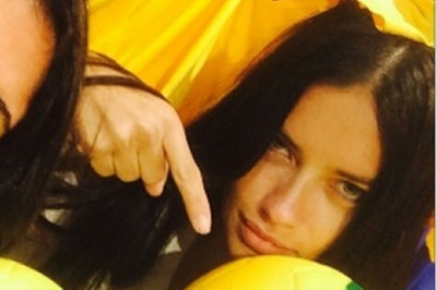 Βραζιλία - Γερμανία: Έτοιμη για… μπάλα η Αντριάνα Λίμα (photo)