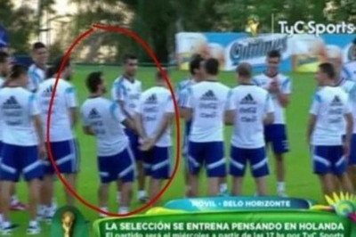 Ολλανδία - Αργεντινή: Κορόιδεψε τον Σαμπέγια ο Λαβέτσι (video)