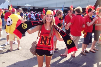 Παγκόσμιο Κύπελλο Ποδοσφαίρου 2014: Γυναίκα οπαδός έγινε μοντέλο (photos+video)