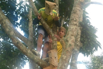 Παγκόσμιο Κύπελλο Ποδοσφαίρου - Μικρός τελικός: Διχασμένοι οι μικροί Βραζιλιάνοι (photos)