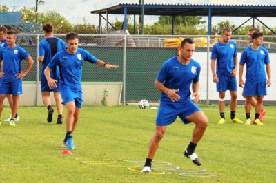 Παναιτωλικός: Προπόνηση με Μπεχαράνο, Μαλεζά