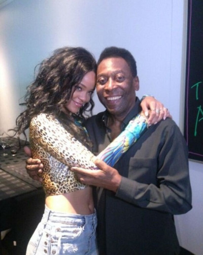 Μουντιάλ 2014: Όταν ο Πελέ συνάντησε τη Ριάνα