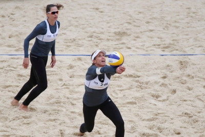 Μπιτς Βόλεϊ: Το πρώτο βήμα από Μαρία και Βίκυ