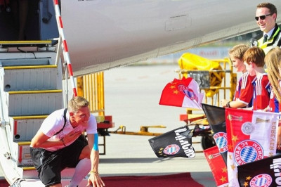 Μουντιάλ 2014 - Γερμανία: Στο Μόναχο οι παίκτες της Μπάγερν (photos)