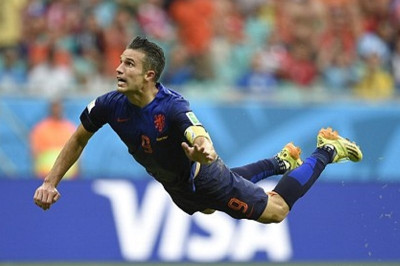 Μουντιάλ 2014 - Ολλανδία: Γκράφιτι σε φαβέλα της Βραζιλίας ο φαν Πέρσι (photo)